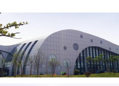 铁岭会议中心外景网架工程